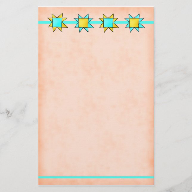 Quilt Lover Dog Stationery Customizable (Front)