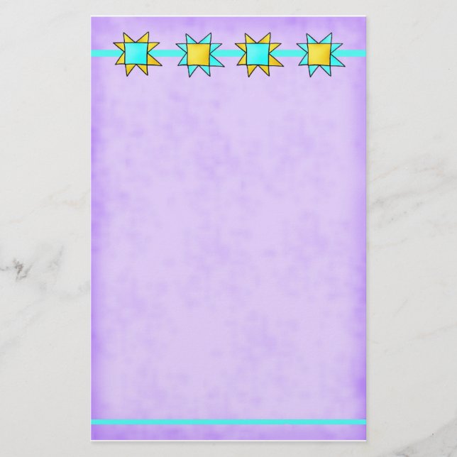 Quilt Lover Dog stationery customizable (Front)