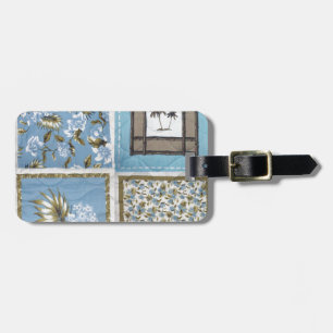 Quilt Luggage Tag