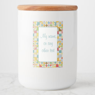 QUILT MOSAIC 2"x3" Labels / Vertical