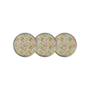 QUILT MOSAIC Golf Ball Markers