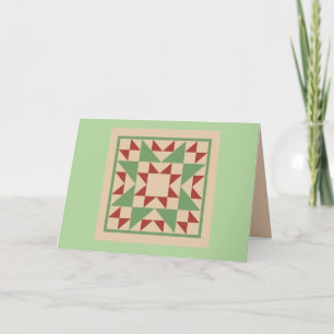 Quilt Note Cards - Odd Fellows Block