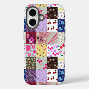 quilt of my patterns iPhone 16 case