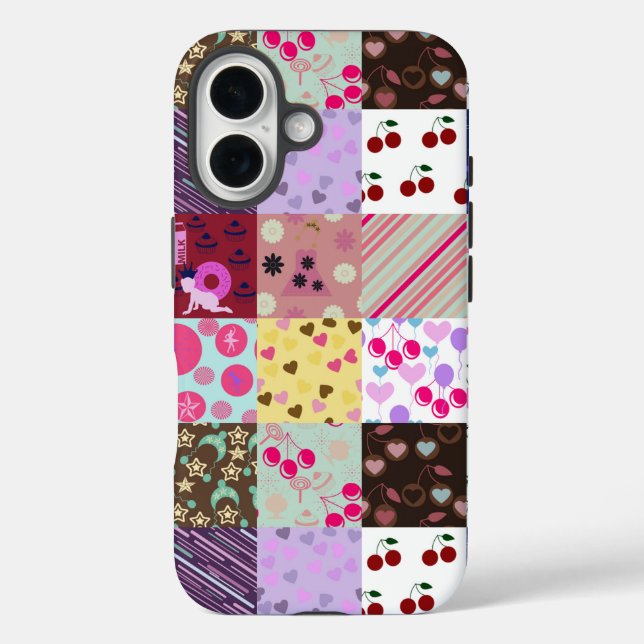 quilt of my patterns Case-Mate iPhone case (Back)