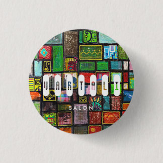 Quilt Painting Vartali Round Button