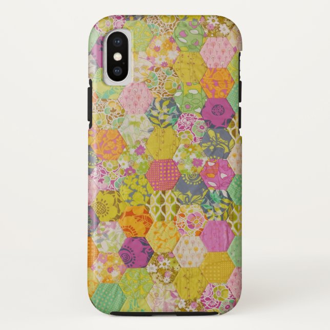 Quilt pattern Case-Mate iPhone case (Back)