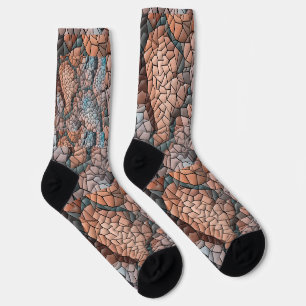 Quilt pattern Crew Socks