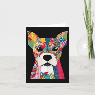 Quilt Pattern Dog For Quilting Lover Quilter Sewin Card