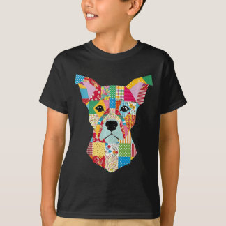 Quilt Pattern Dog For Quilting Lover Quilter Sewin T-Shirt