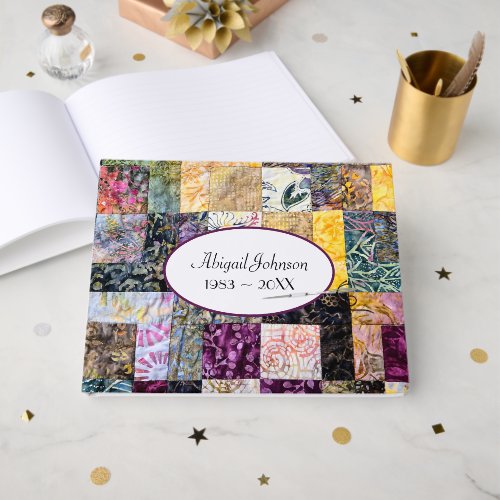 Quilt Pattern With Needle Memorial Service