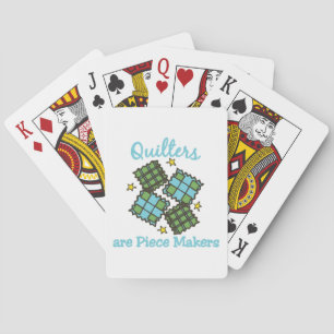 Quilt Pieces Poker Cards