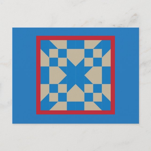 Quilt Postcard - Road to Oklahoma (Front)