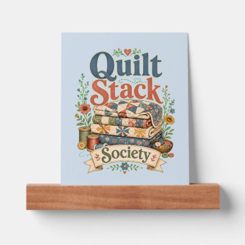 Quilt Stack Society Cottagecore Sewing Picture Ledge