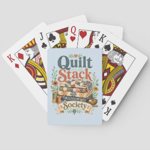 Quilt Stack Society Cottagecore Sewing Poker Cards