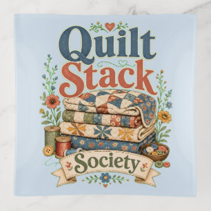Quilt Stack Society Cottagecore Sewing Trinket Tray