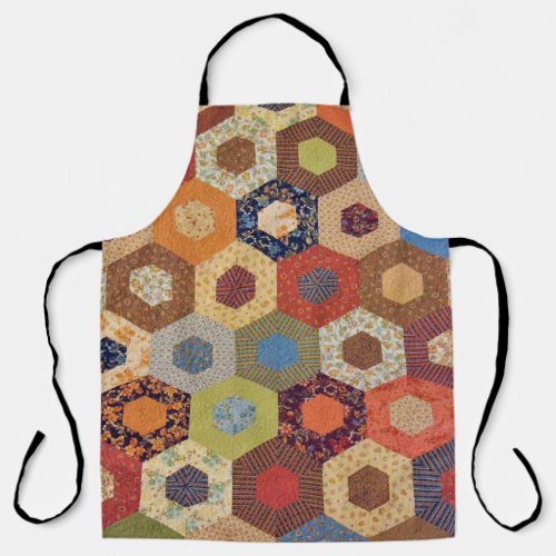 Quilt Vintage Quilter Pattern Americana  Apron