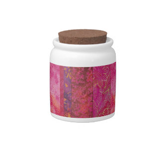 Quilted Candy Candy Jar