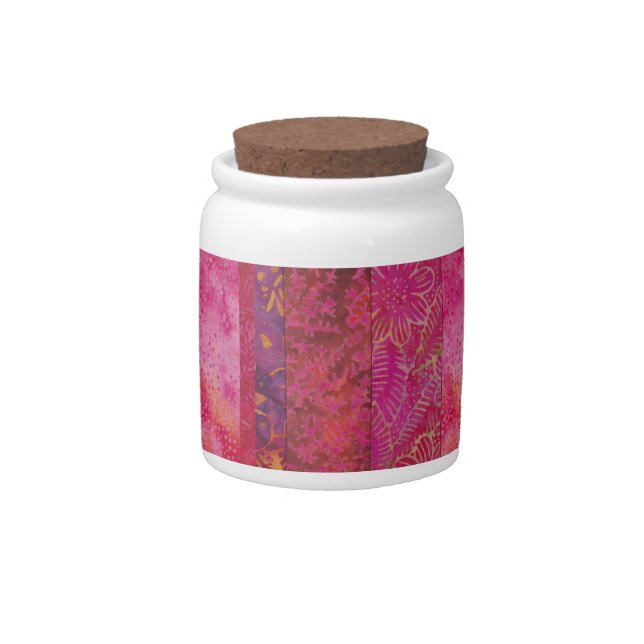 Quilted Candy Jar (Front)