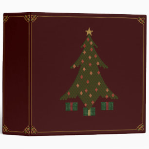 Quilted Christmas Binder