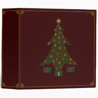 Quilted Christmas Binder