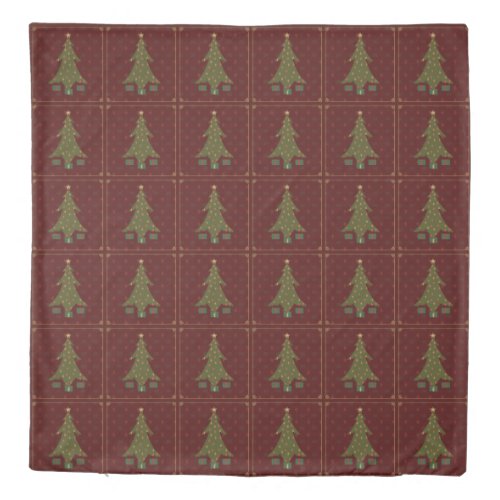 Quilted Christmas Duvet Cover