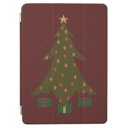 Quilted Christmas iPad Cover