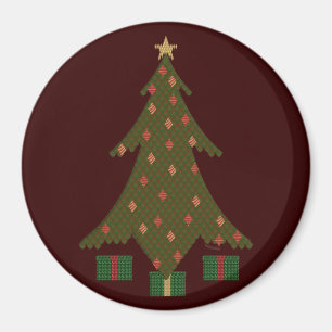 Quilted Christmas Magnet