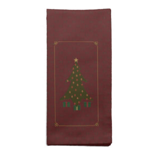 Quilted Christmas Napkin