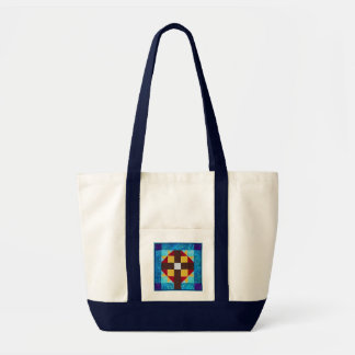 Quilted Cross tote bag