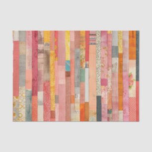 Quilted Design Decoupage and Collage Tissue Paper