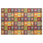 Quilted Fall Leaves  Fabric