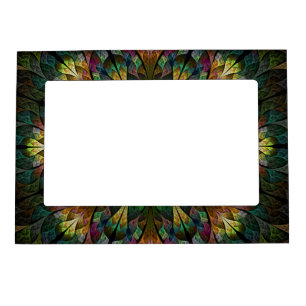 Quilted Flower Magnetic Frame