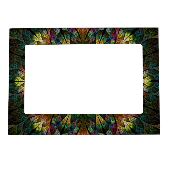 Quilted Flower Magnetic Frame (Front)