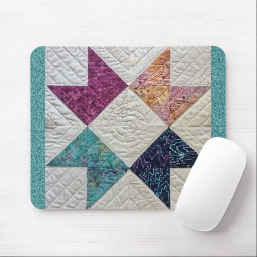 Quilted Mouse Pad Zazzle