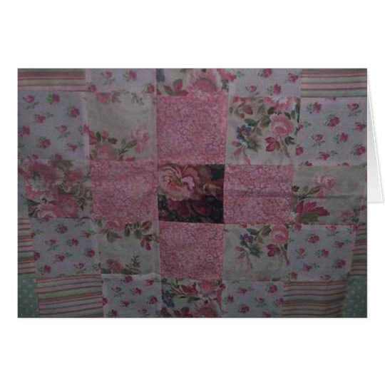Quilted Notecard