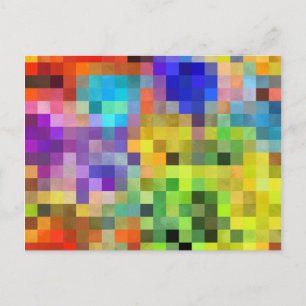 Quilted Pixels Postcard