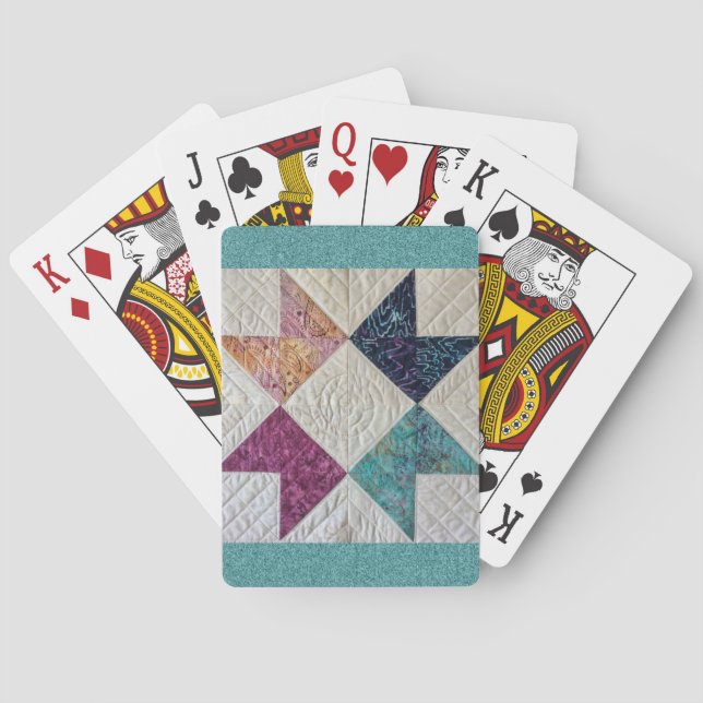 Quilted Playing Cards (Back)