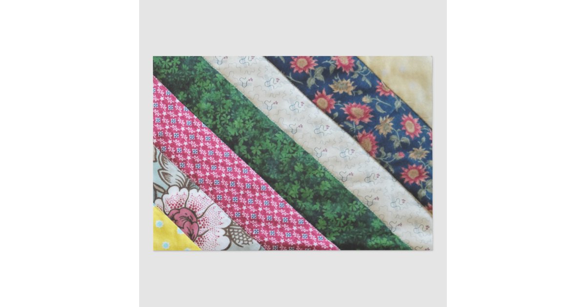 Tissue Paper Quilt Pattern Quilted Print Pattern Tissue Paper | Zazzle