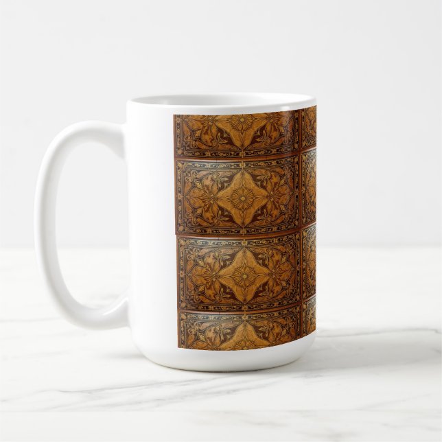  Quilted Rustic Mug (Left)