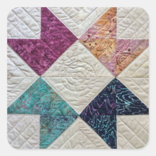 Quilted Sticker
