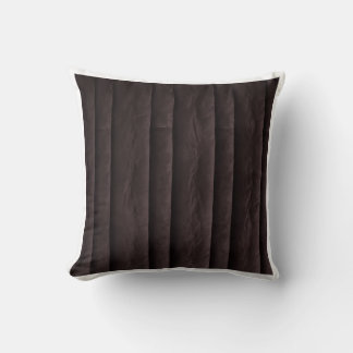 Quilted Velvet Channel Plush Vertical Pattern Throw Pillow