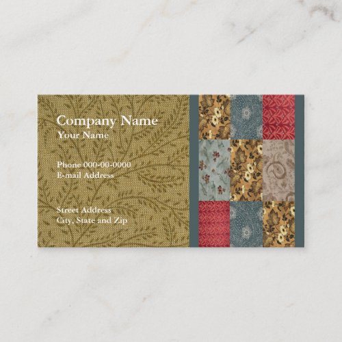 Quilter Business Card