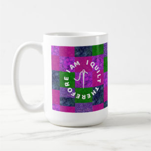 Quilter Mom Grandma quilting fabric patchwork Coffee Mug