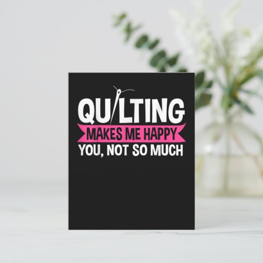 Quilter Quilting Sewing Gifts (Standing Front)