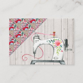 Quilter / Seamstress Card by sharonrhea at Zazzle