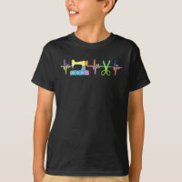 Quilter Sewing Heartbeat - Quilting Lover