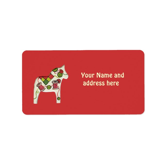 Quilter's Address Labels (Front)