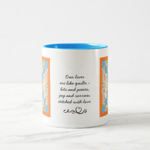 Quilter's Patchwork Quote Mug