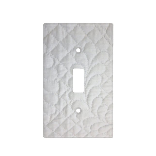 Quilting Bright Light Switch Cover (Front)
