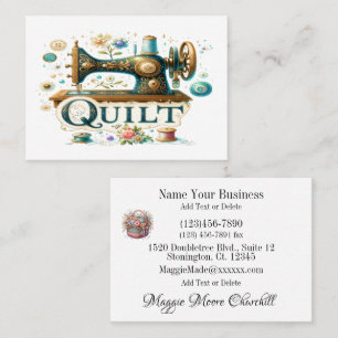 Quilting Business Card